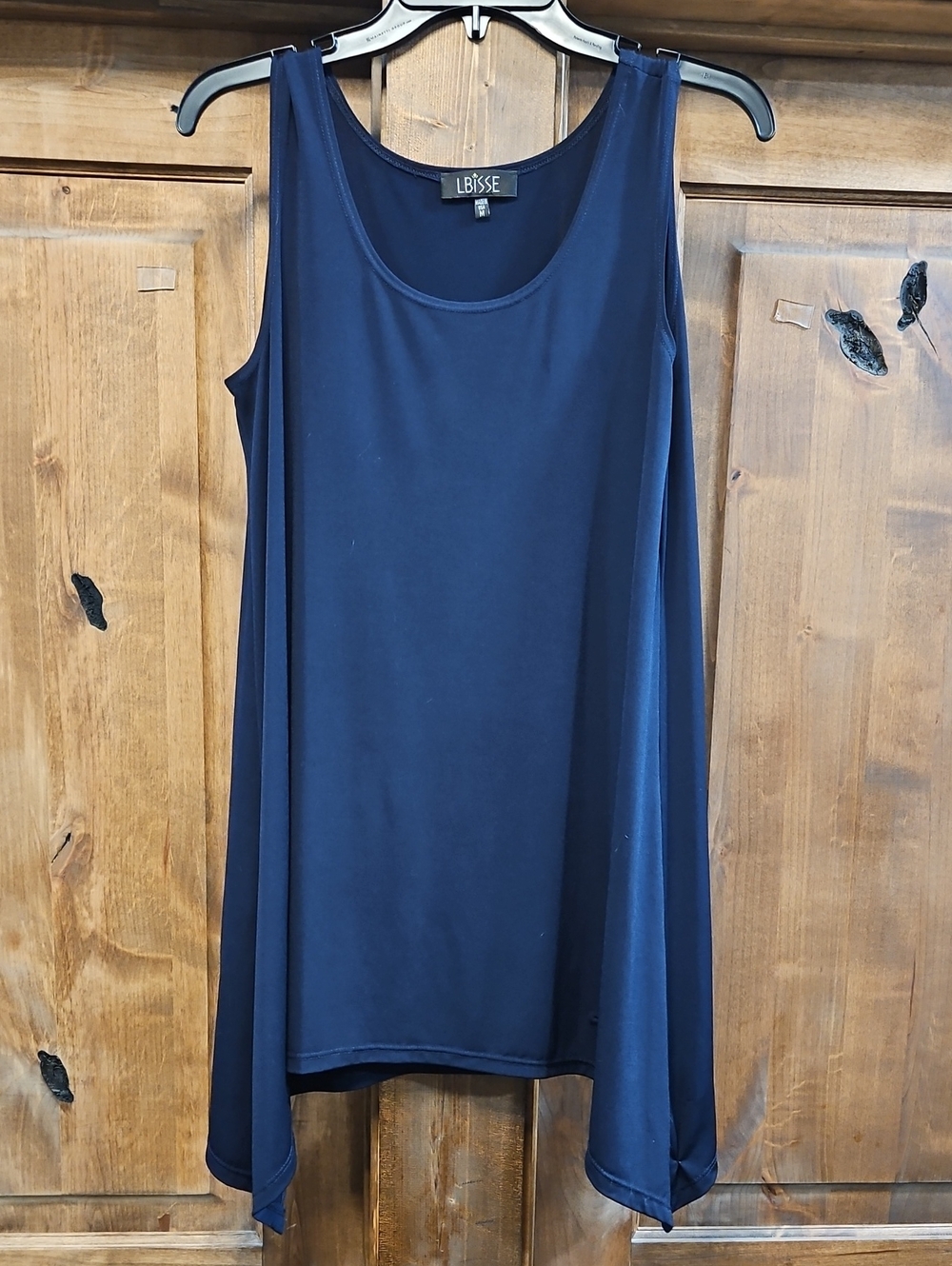 Women's Navy Sleeveless Swing Tunic